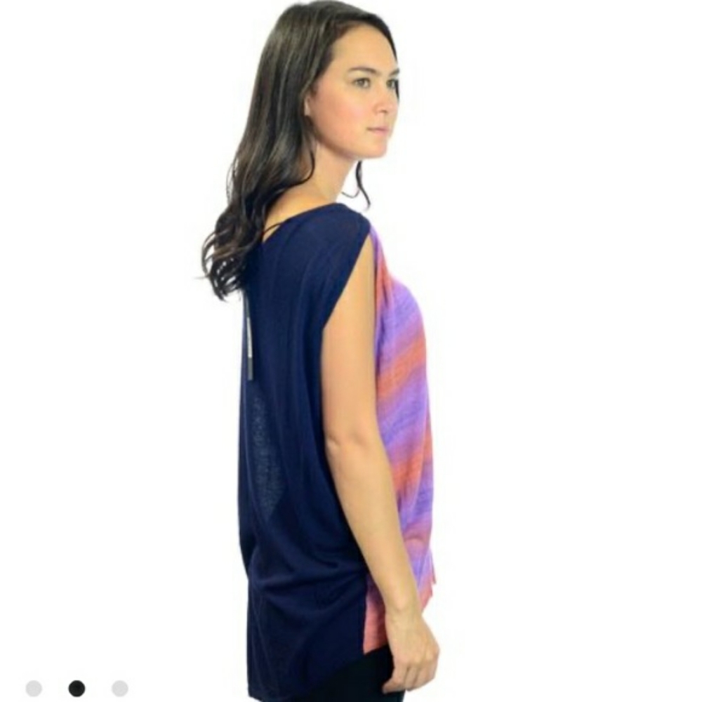 FINAL PRICE!!!! ELIZABETH AND JAMES Space Sky Knit Hi-low Pullover Top M